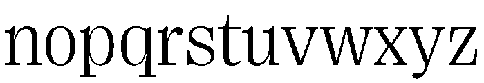 Right Serif Variable 30 Font LOWERCASE