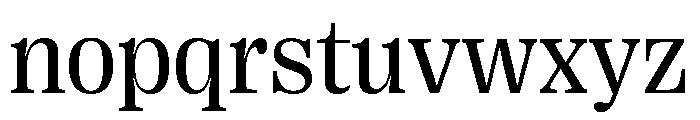 Right Serif Variable 31 Font LOWERCASE