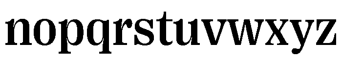 Right Serif Variable 32 Font LOWERCASE