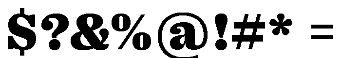 Right Serif Variable 35 Font OTHER CHARS