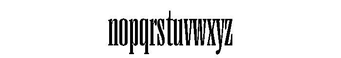 Right Serif Variable 3 Font LOWERCASE