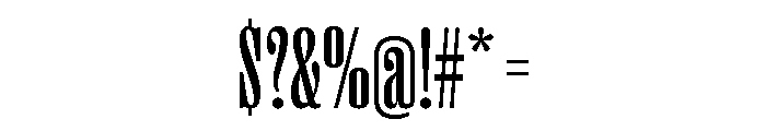 Right Serif Variable 4 Font OTHER CHARS