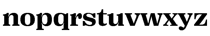Right Serif Variable 40 Font LOWERCASE