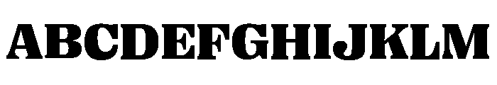 Right Serif Variable 42 Font UPPERCASE