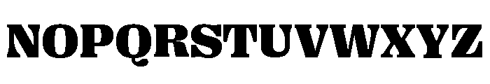 Right Serif Variable 42 Font UPPERCASE
