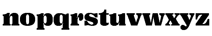 Right Serif Variable 42 Font LOWERCASE