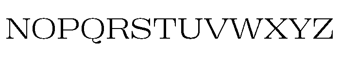 Right Serif Variable 44 Font UPPERCASE