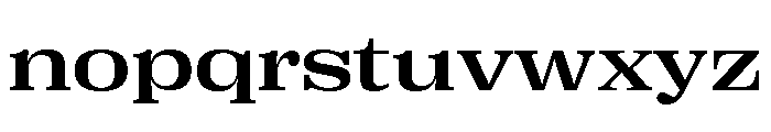 Right Serif Variable 46 Font LOWERCASE
