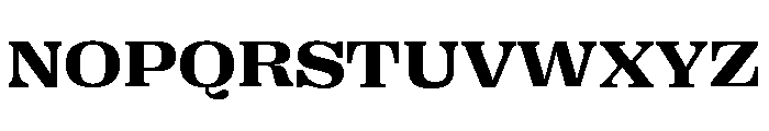 Right Serif Variable 47 Font UPPERCASE