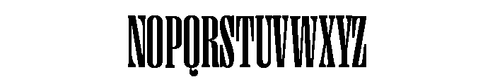 Right Serif Variable 5 Font UPPERCASE