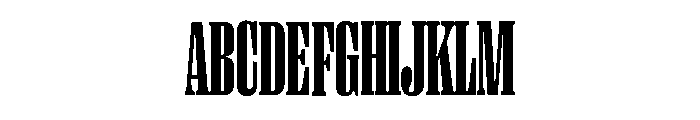 Right Serif Variable 6 Font UPPERCASE