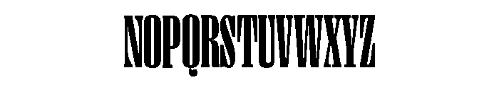 Right Serif Variable 6 Font UPPERCASE