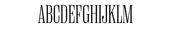 Right Serif Variable 8 Font UPPERCASE