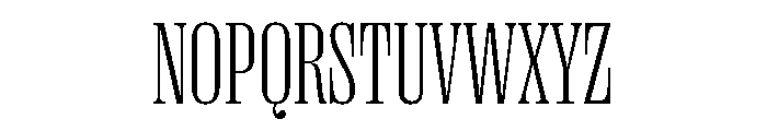 Right Serif Variable 8 Font UPPERCASE