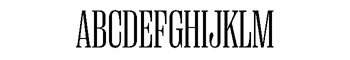 Right Serif Variable 9 Font UPPERCASE