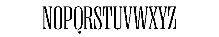 Right Serif Variable 9 Font UPPERCASE
