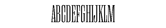 Right Serif Variable Font UPPERCASE