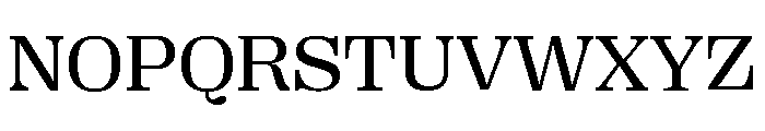 Right Serif Wide Variable 3 Font UPPERCASE