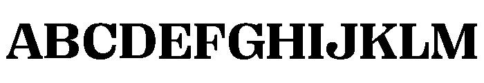 Right Serif Wide Variable 5 Font UPPERCASE