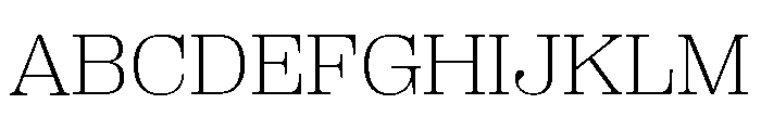 Right Serif Wide Variable Font UPPERCASE