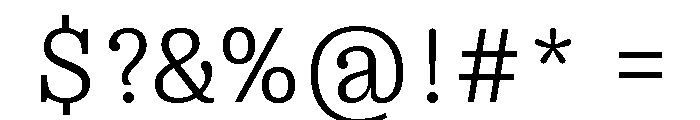 Right Slab Casual Variable 2 Font OTHER CHARS