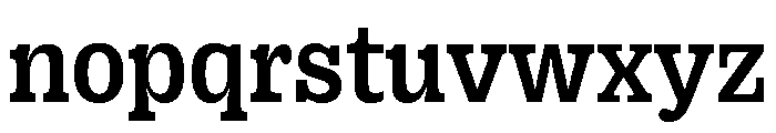 Right Slab Casual Variable 4 Font LOWERCASE