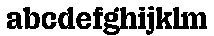 Right Slab Casual Variable 5 FONT