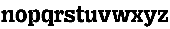 Right Slab Casual Variable 5 Font LOWERCASE