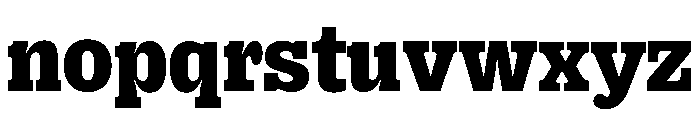 Right Slab Casual Variable 6 Font LOWERCASE