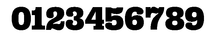 Right Slab Casual Variable 7 Font OTHER CHARS