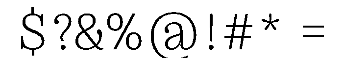 Right Slab Casual Variable Font OTHER CHARS