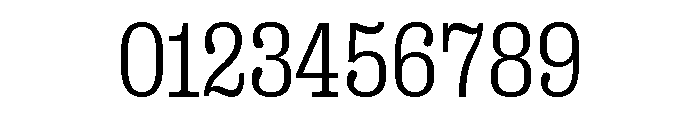Right Slab Compact Variable 2 Font OTHER CHARS