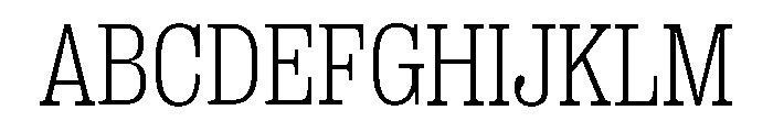 Right Slab Compact Variable Font UPPERCASE
