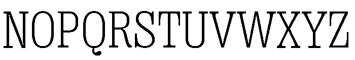 Right Slab Compact Variable Font UPPERCASE