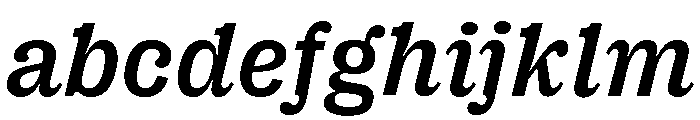 Right Slab Italic Variable 4 FONT