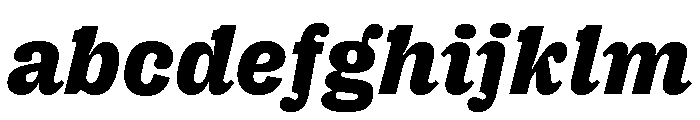 Right Slab Italic Variable 6 FONT
