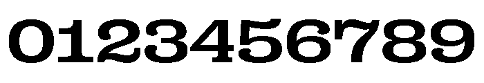 Right Slab Spatial Medium Font OTHER CHARS