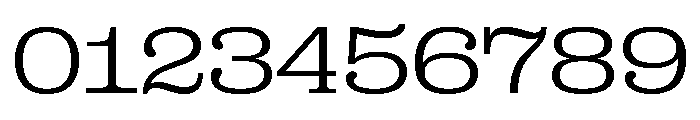 Right Slab Spatial Variable 2 Font OTHER CHARS