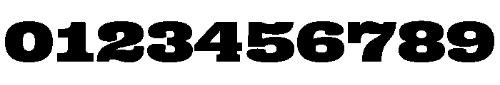 Right Slab Spatial Variable 7 Font OTHER CHARS