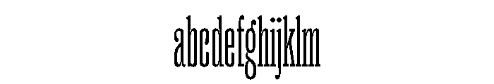 Right Slab Tall Variable FONT