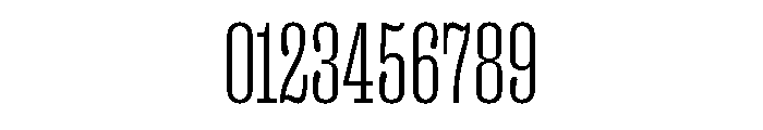 Right Slab Tight Variable Font OTHER CHARS