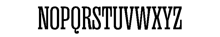 Right Slab Variable 10 Font UPPERCASE