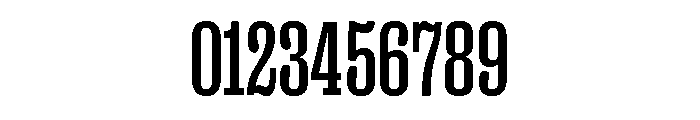 Right Slab Variable 11 Font OTHER CHARS