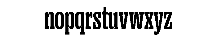 Right Slab Variable 12 Font LOWERCASE