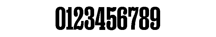Right Slab Variable 13 Font OTHER CHARS