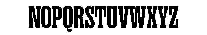 Right Slab Variable 13 Font UPPERCASE