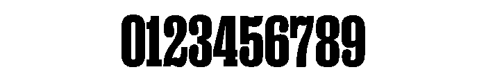 Right Slab Variable 14 Font OTHER CHARS