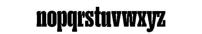 Right Slab Variable 14 Font LOWERCASE