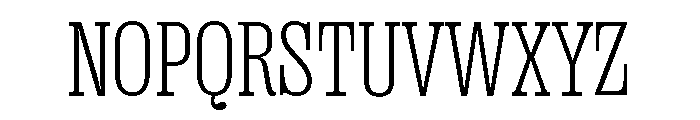 Right Slab Variable 15 Font UPPERCASE