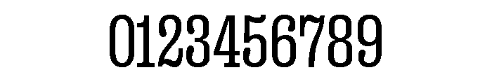 Right Slab Variable 17 Font OTHER CHARS